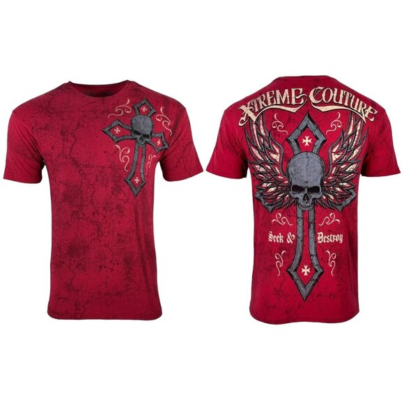 Xtreme Couture by Affliction Men's T-Shirt Stone Ranger - Picture 1 of 8